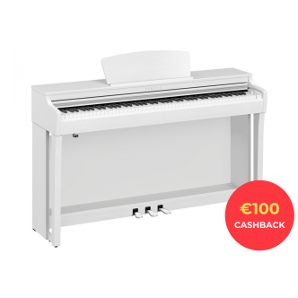 Yamaha Clavinova CLP-725 WH White satin