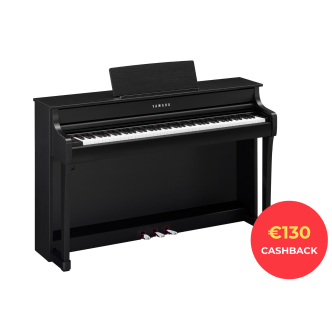 Yamaha Clavinova CLP-835 B Zwart gesatineerd