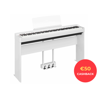 Yamaha P-225 PREMIUM BUNDLE WH White satin