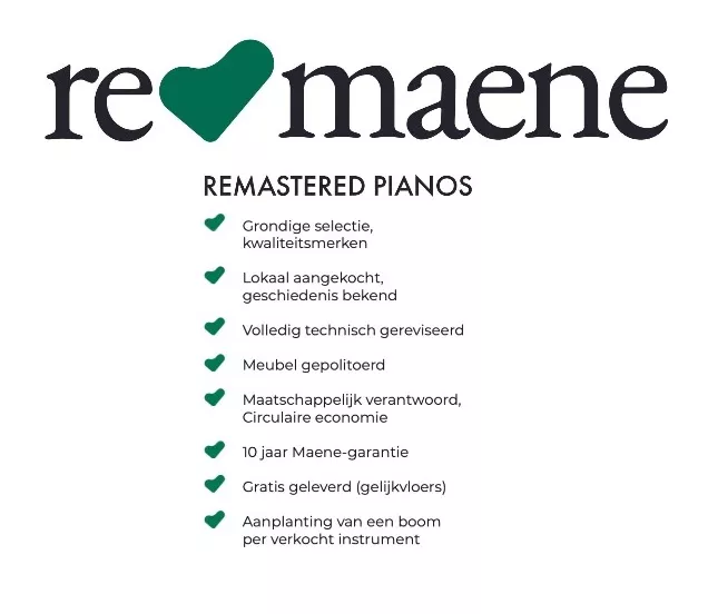 Re:maene - tweedehandse piano's